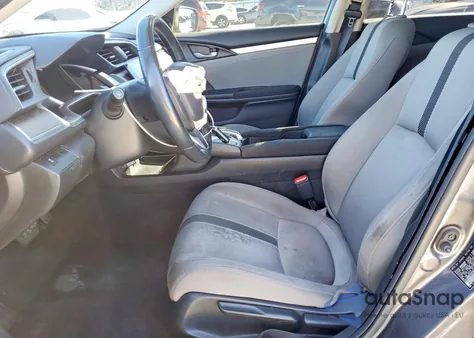 2018 Honda Civic Ex из США, поврежденный, VIN JHMFC1F36JX021855